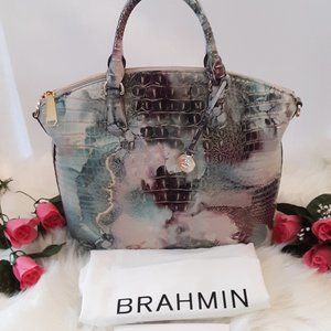 RARE NWT Brahmin Duxbury NIRVANA DOME SATCHEL